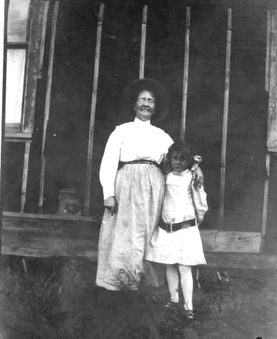 Allegra Catherine O'rouark went to Munising in 1912 to visit her grandmother Catherine Fisher Alexander.  Allegra was my mother.