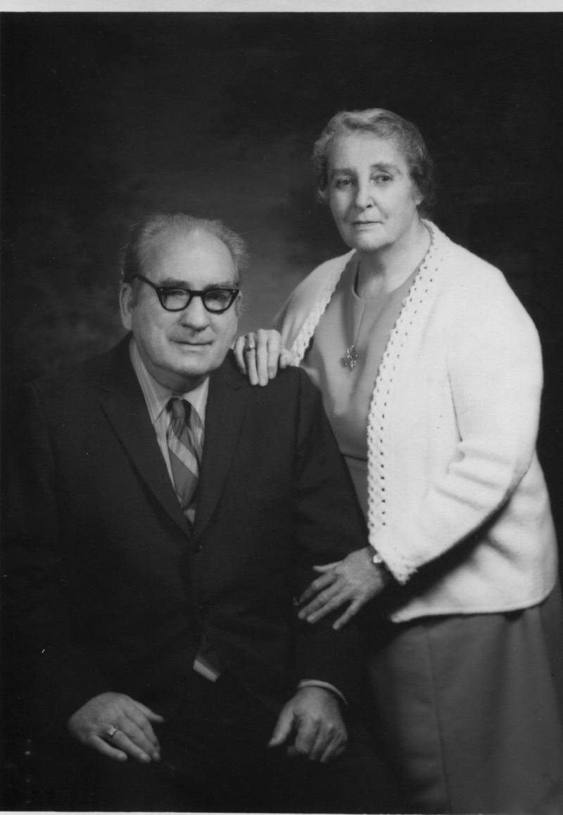 Douglas O'Rouark and Frances O'Rouark, Allegra Vautier's brother and sister-in-law