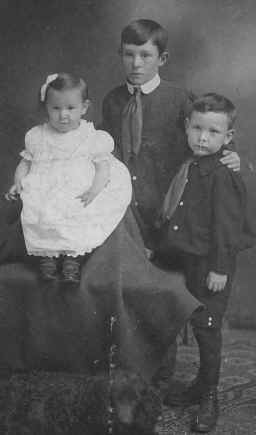 Allegra O'Rouark, Gerald O'Rouark, and Douglass O'Rouark