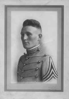 Gerald O'Rouark's graduation picture from West Point