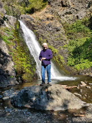 dominic vautier at dog creek falls