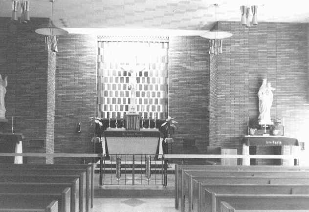 don bosco college Novitiate chapel 1960