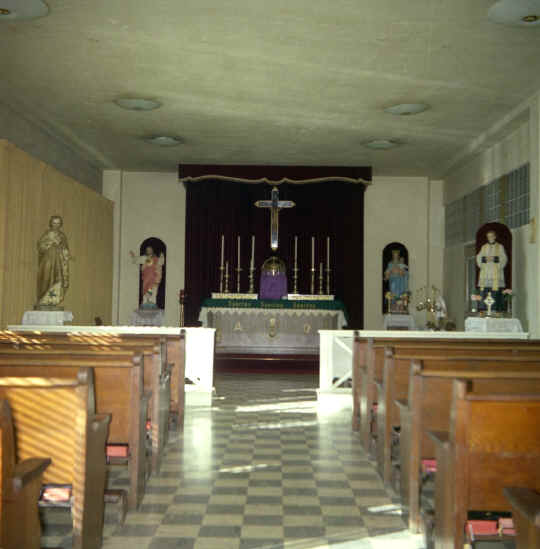 Richmond Salesian Junior Seminary chapel 1957