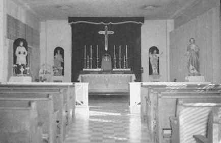 salesian junior seminary chapel 1957