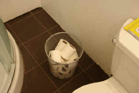 saving money on TP with use of a basket